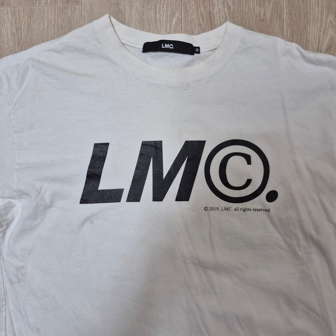 LMC 엘엠씨 빅로고 화이트 반팔티 상품이미지2