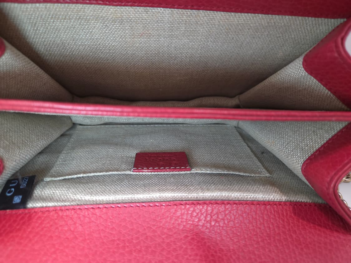 구찌 인터로킹 빨강 체인백 상품이미지4