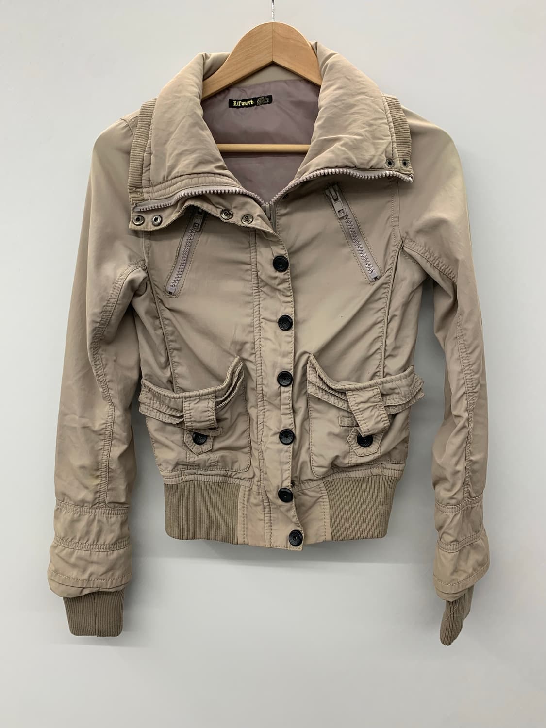 Lil marb 밀리터리 크롭 자켓 상품이미지4