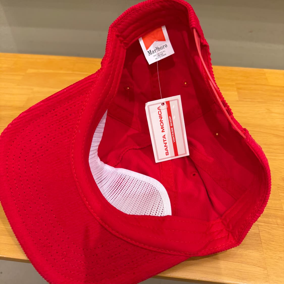 말보로 코듀로이 로고 볼캡 U1010 상품이미지4