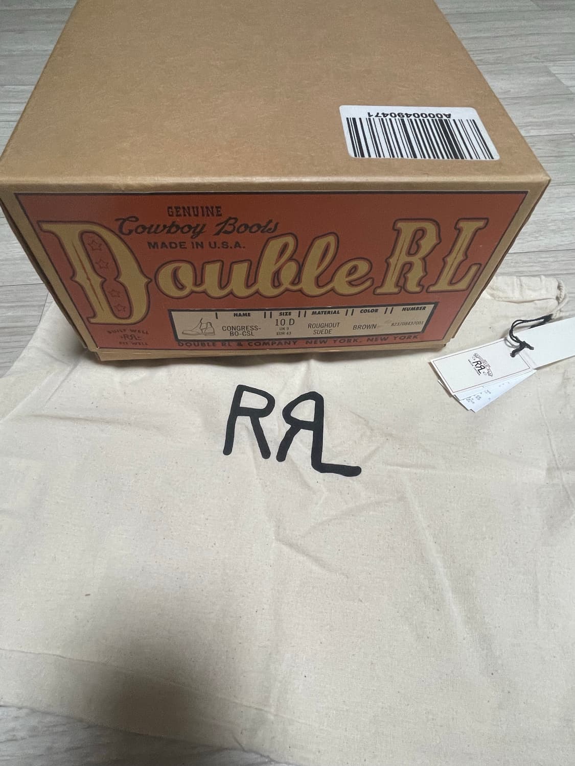 RRL 더블알엘 콩그레스 러프아웃 스웨이드 / 10D 상품이미지7
