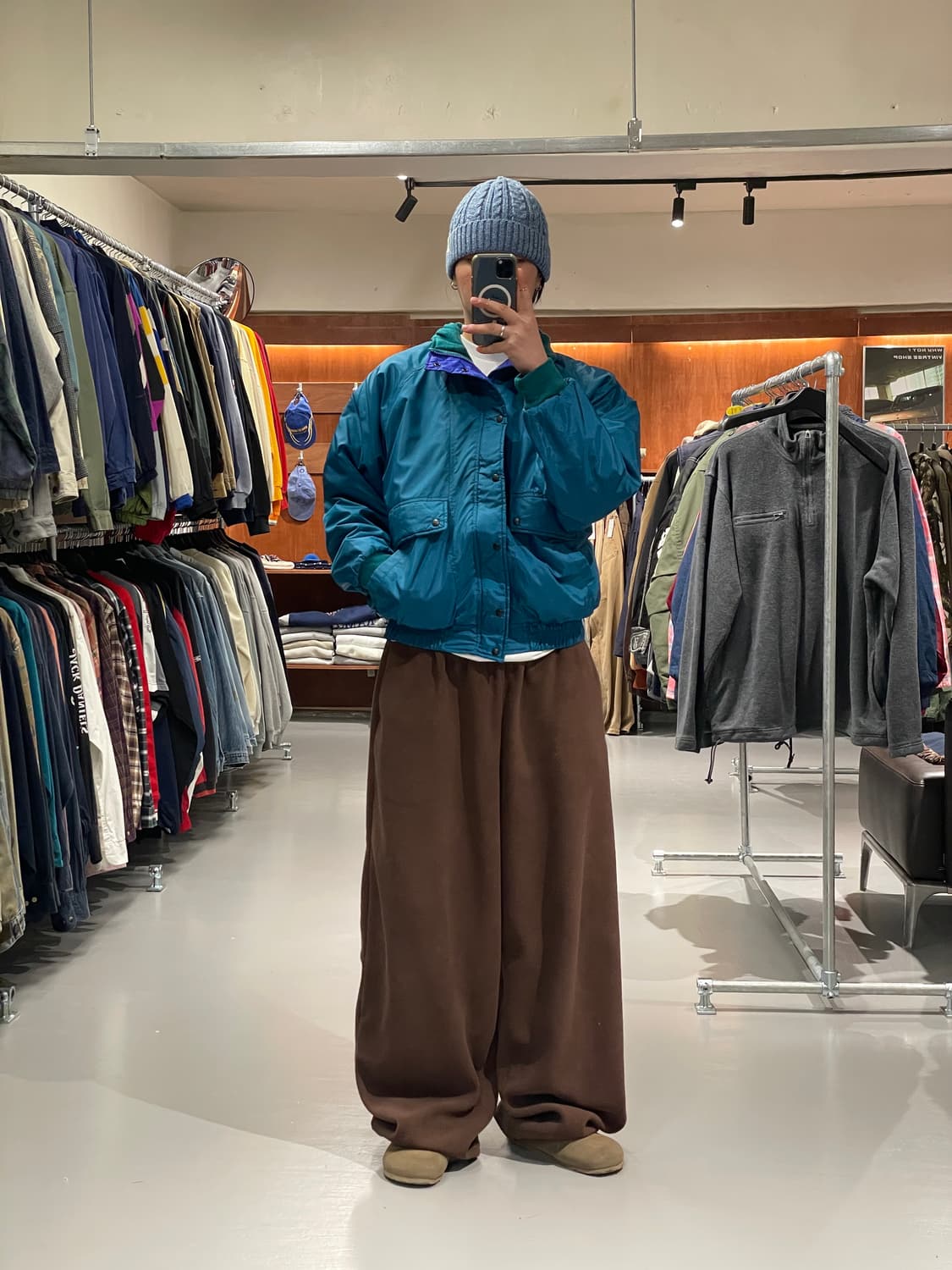 빈티지 나일론 점퍼   상품이미지1