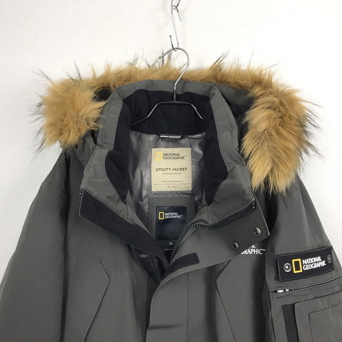 내셔널지오그래픽 벨루가 덕다운 패딩 점퍼 남성110 상품이미지4