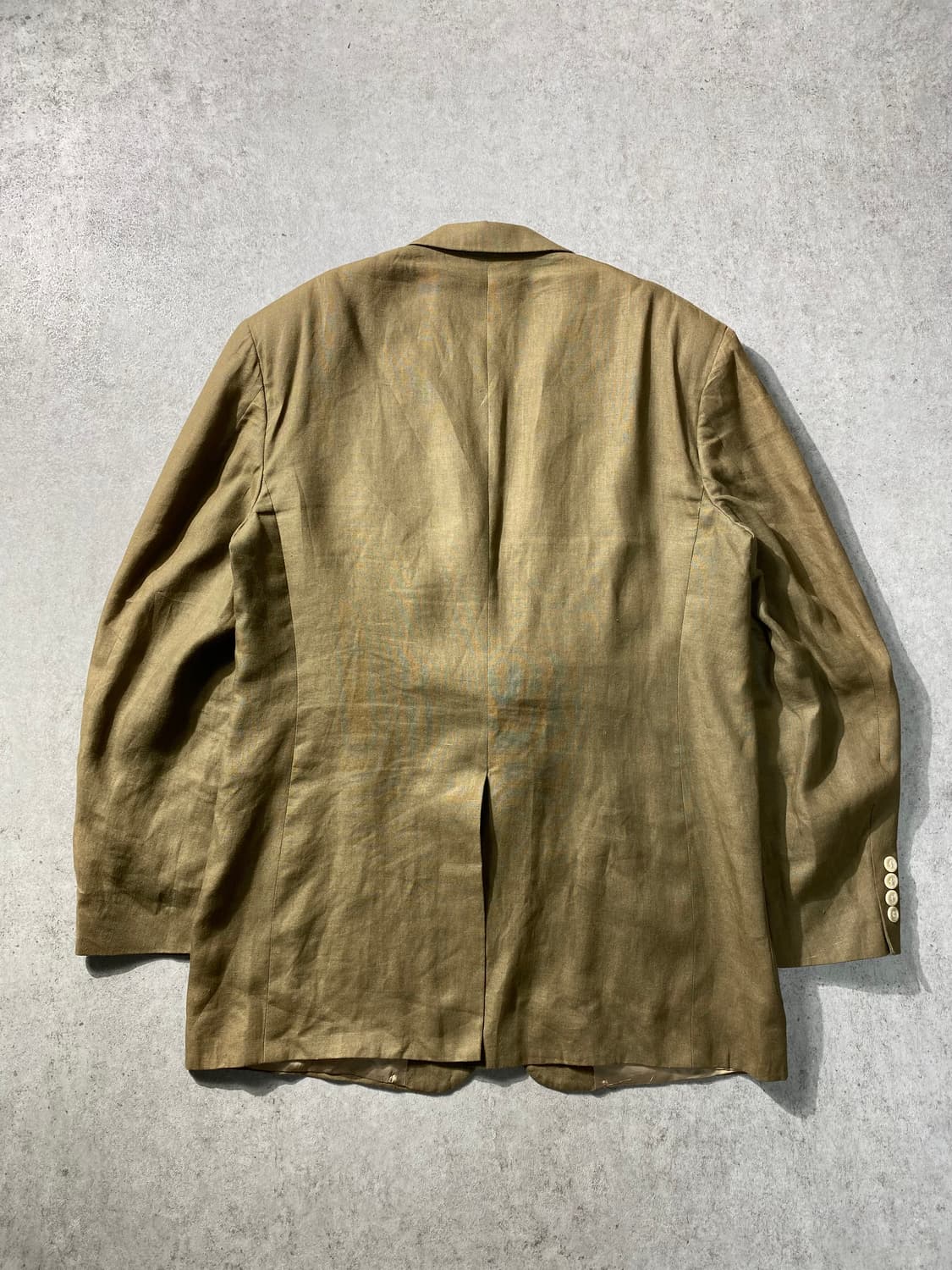 [L-XL] 90s 브룩스 브라더스 페이디드 리넨 투버튼 자켓 상품이미지5