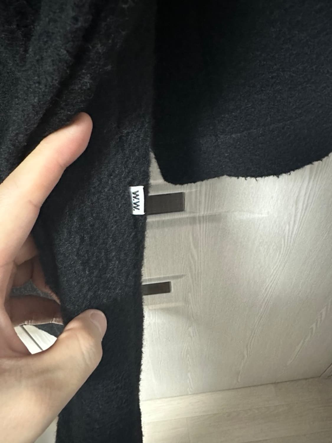 [50]우드우드 OSCAR COAT BLACK 더플코트팝니다.  상품이미지3