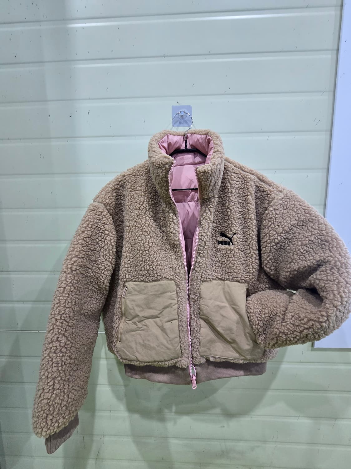 푸마 리버시블 양면 패딩/양털 자켓 상품이미지5