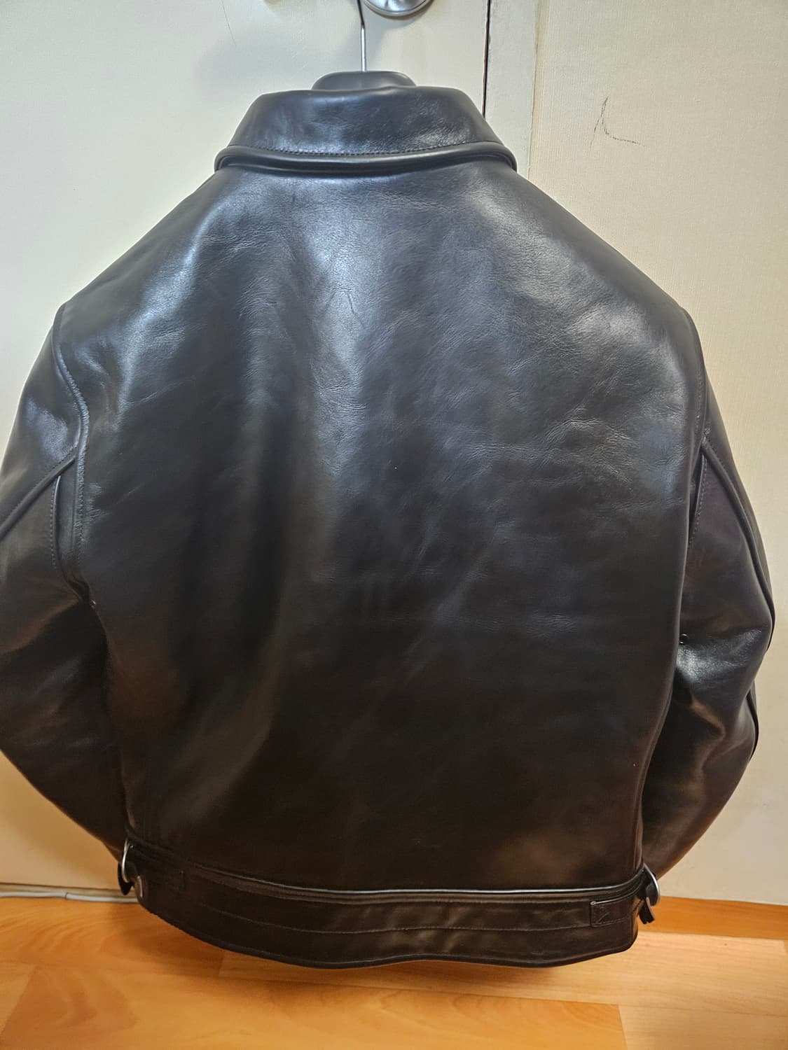 100 L) Veluokdly 중홀랜드 말가죽 가죽자켓 리얼시몬스 Rea 상품이미지2