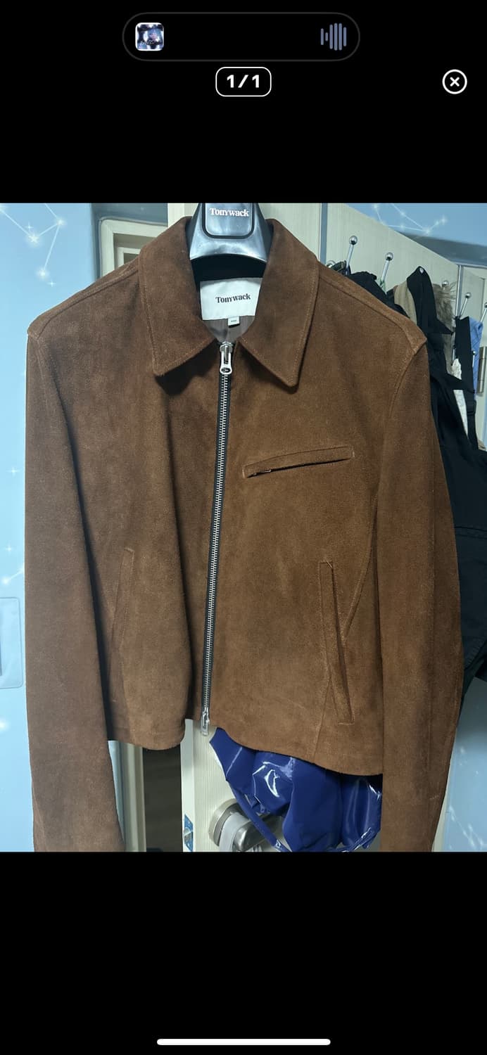 토니웩 카프스웨이드 디트로이드 자켓 L 상품이미지3