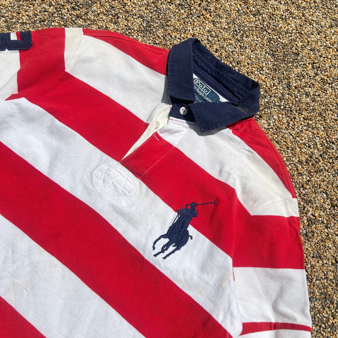 폴로(POLO RalphLauren) 빅포니 스트라이프 반팔티 상품이미지2