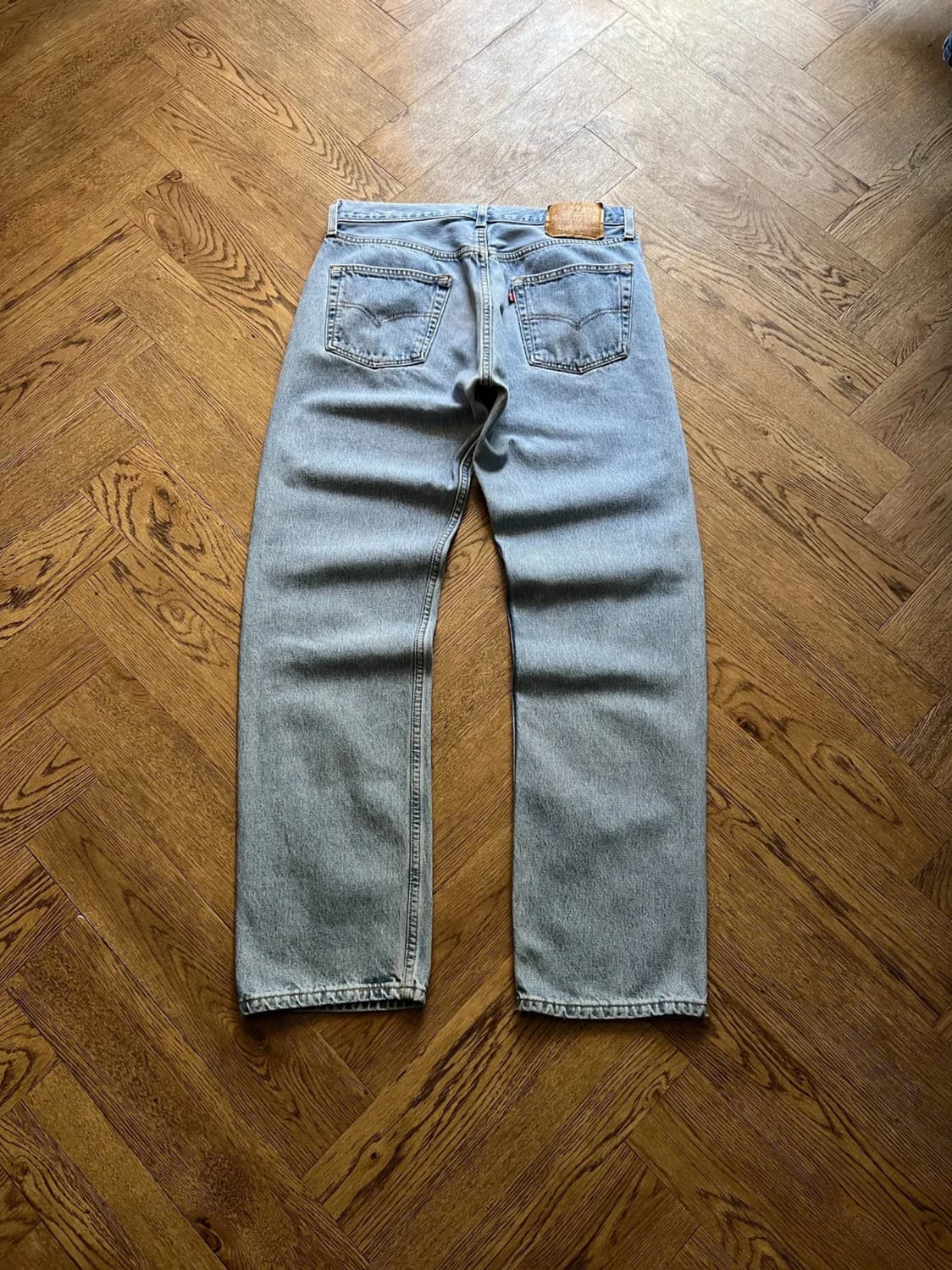 [34]90's 리바이스 501 Made in USA 데님 팬츠 S49 상품이미지1