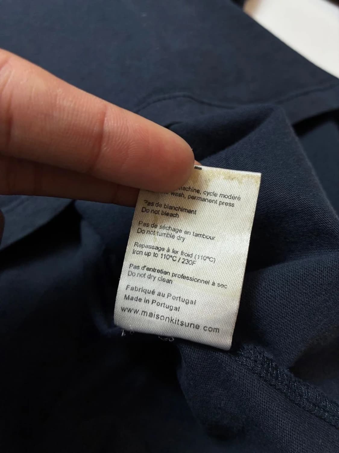 메종키츠네 로고 반팔 티셔츠 PN8992 상품이미지8