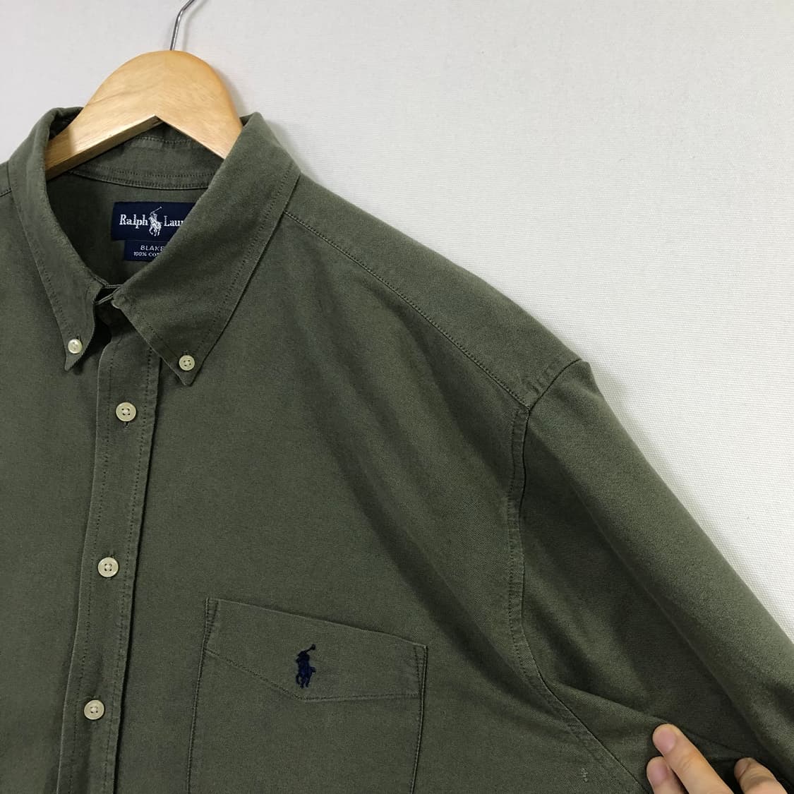 Xxl 폴로 솔리드코튼 셔츠 상품이미지5