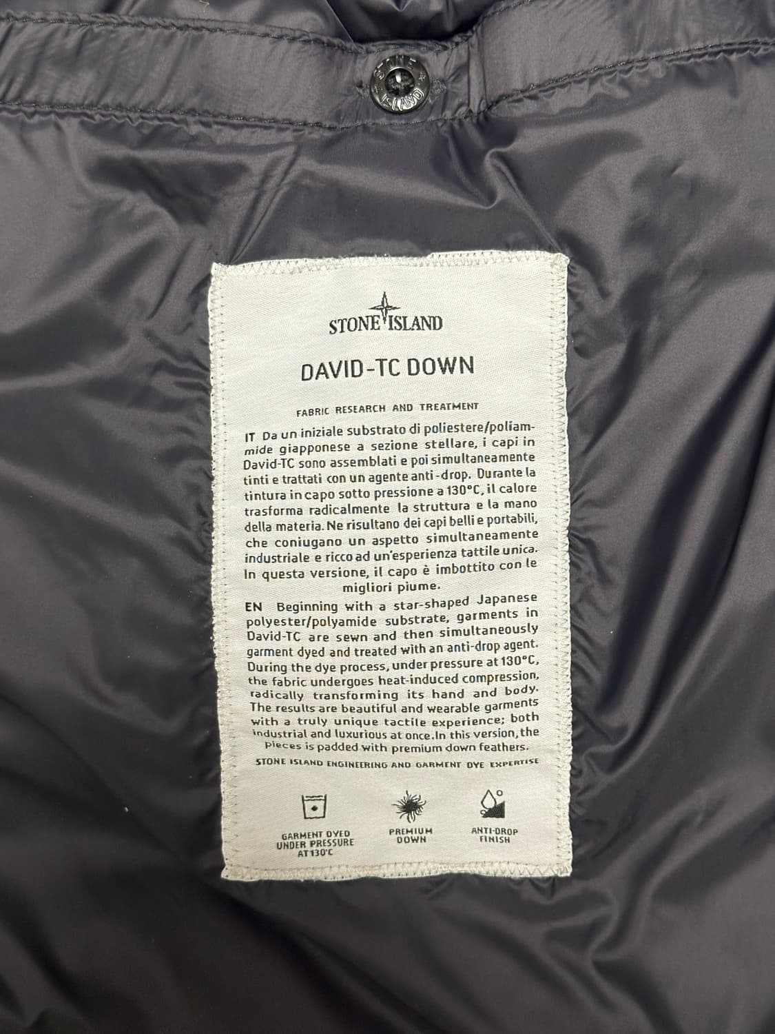 스톤아일랜드 다비드 tc 롱패딩 XXL(105-110) 상품이미지2