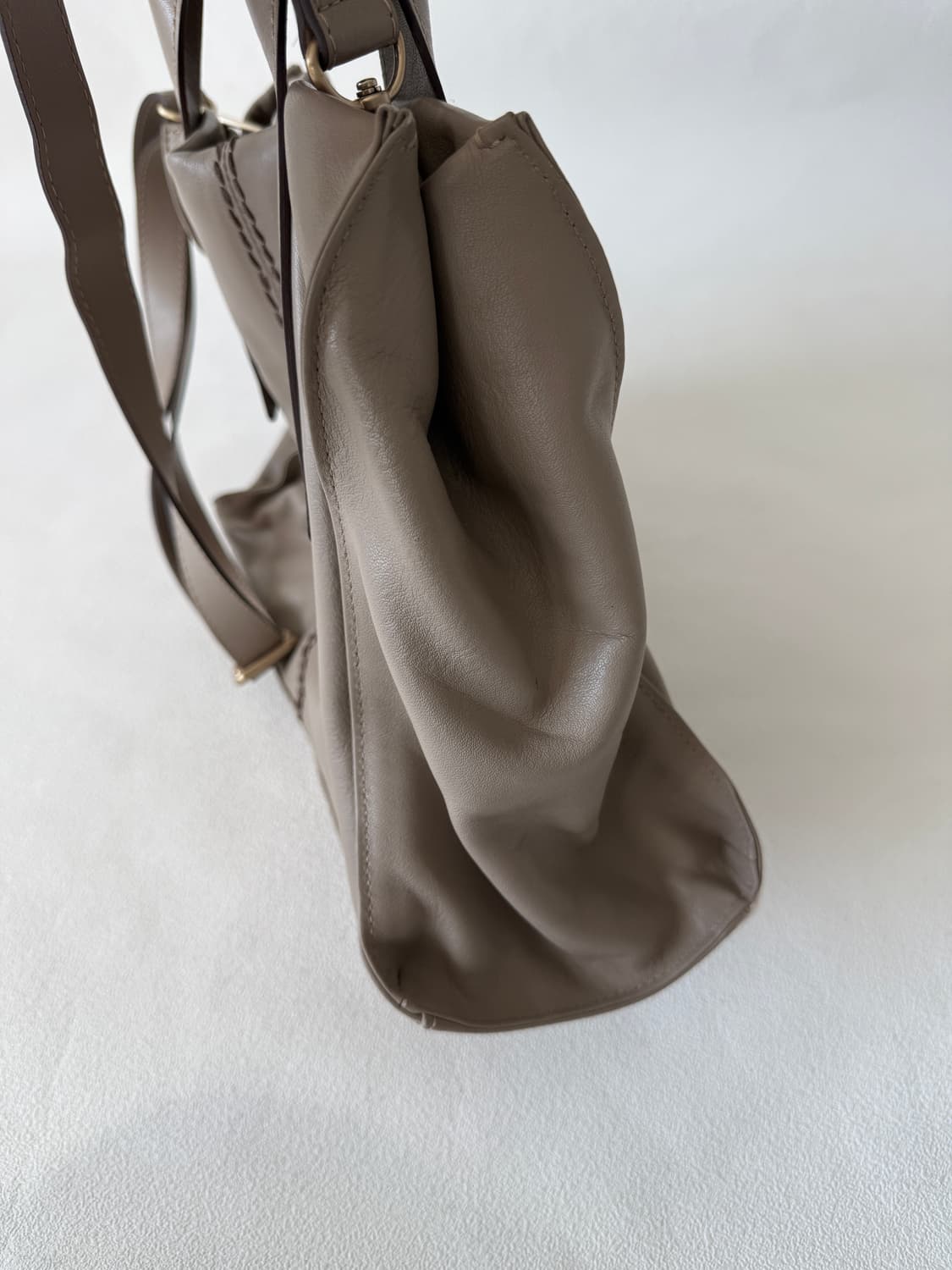 PLINIO VISONA 레더 크로스 토트백(ITALY) 상품이미지4