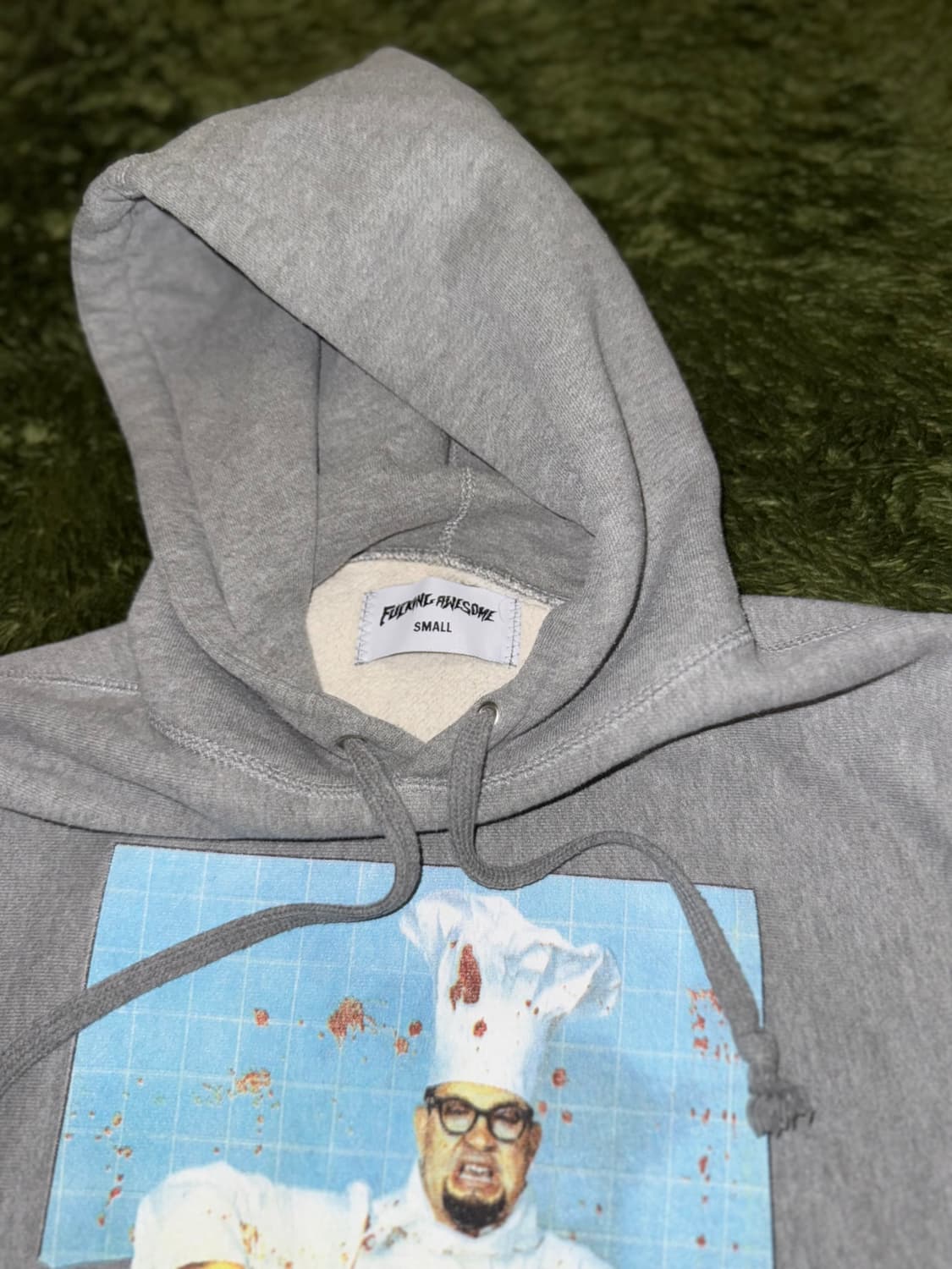 [S] Fucking Awesome 퍼킹어썸 셰프 후디 멜란지 그레이 상품이미지3