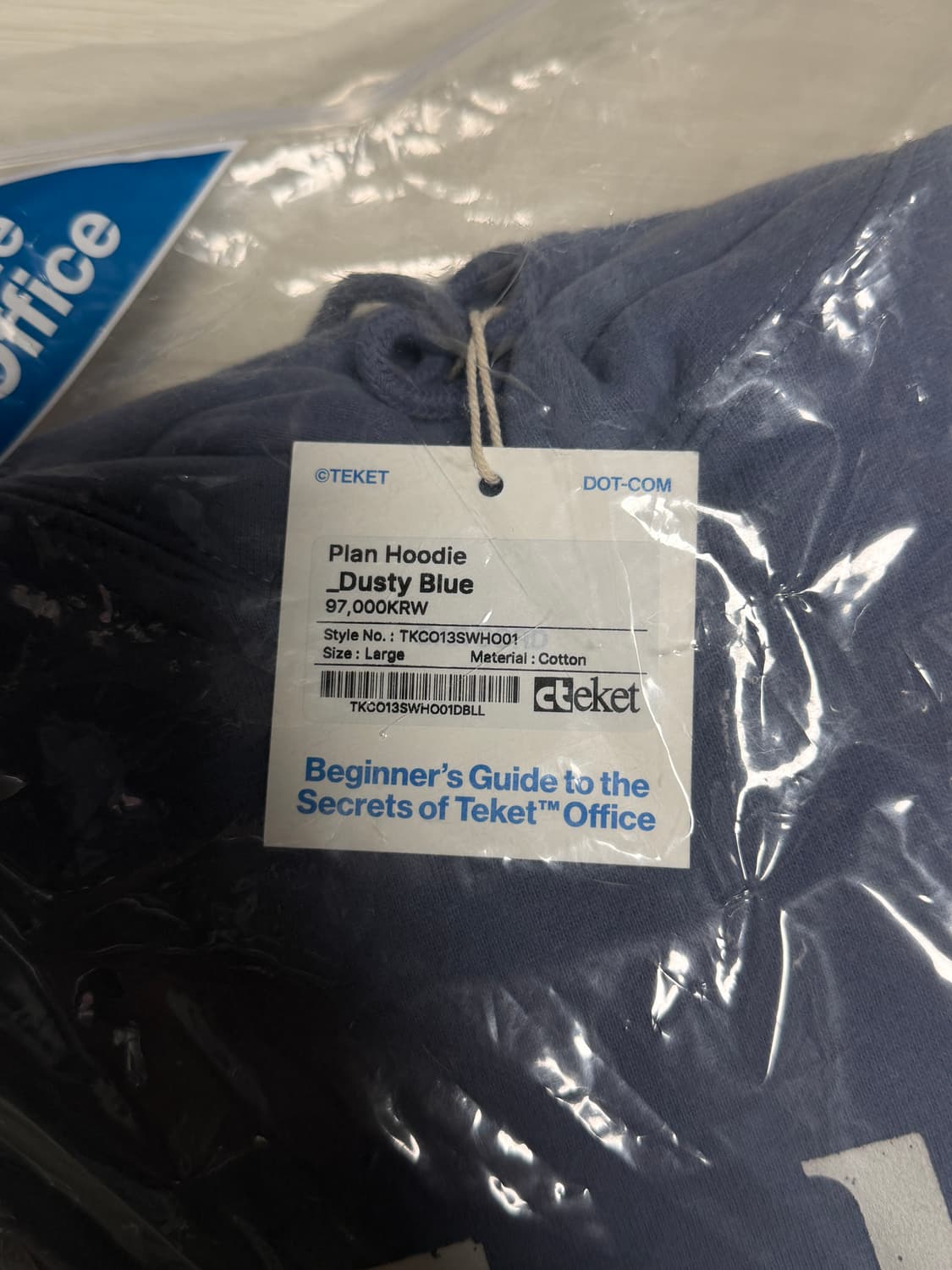 (새상품) 테켓 - Plan Hoodie 상품이미지2