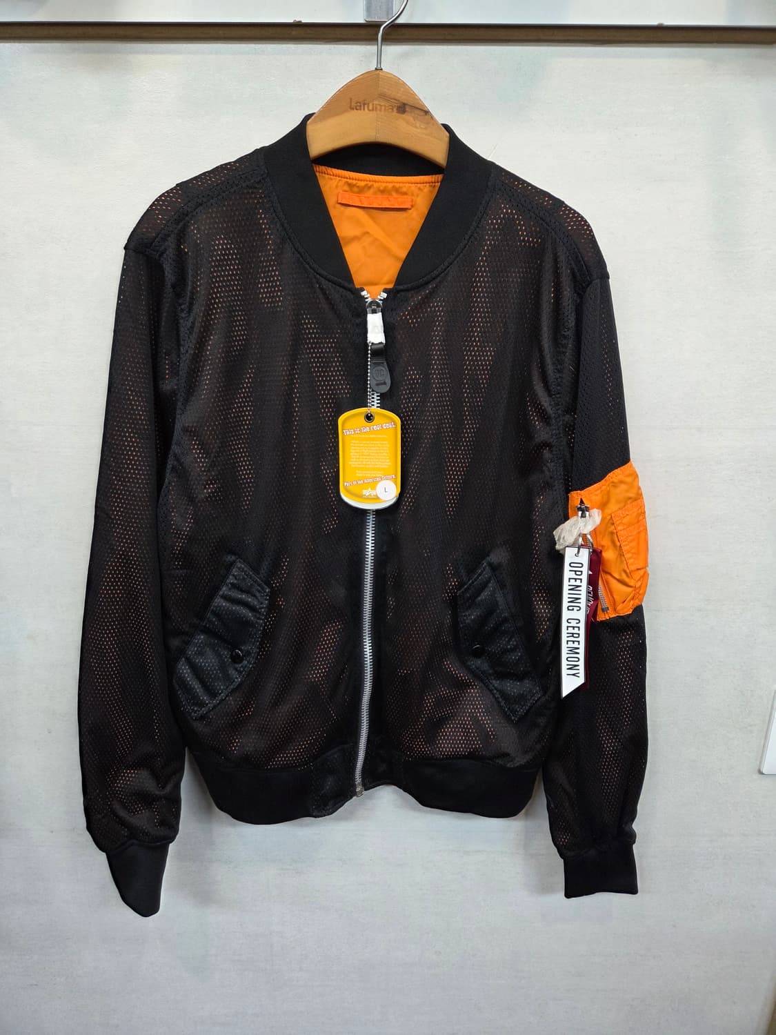 알파인더스트리 오프닝세레모니 리버시블 메쉬 자켓 L 상품이미지1