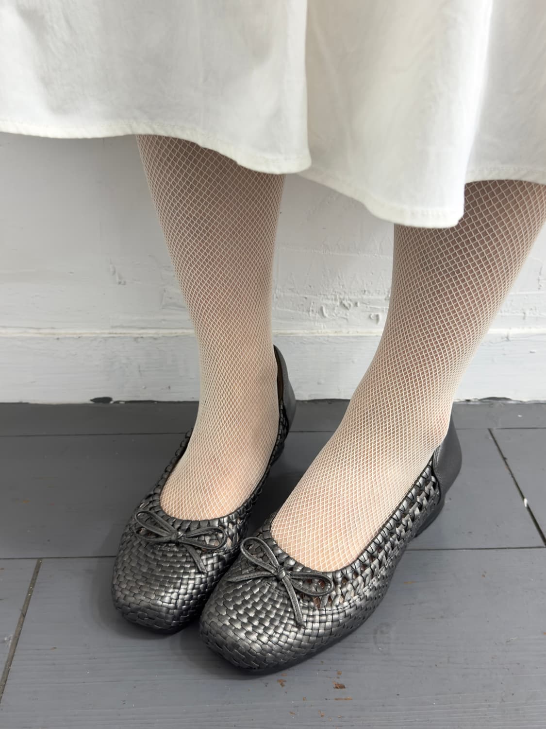 fit fit silver flat shoes 상품이미지5