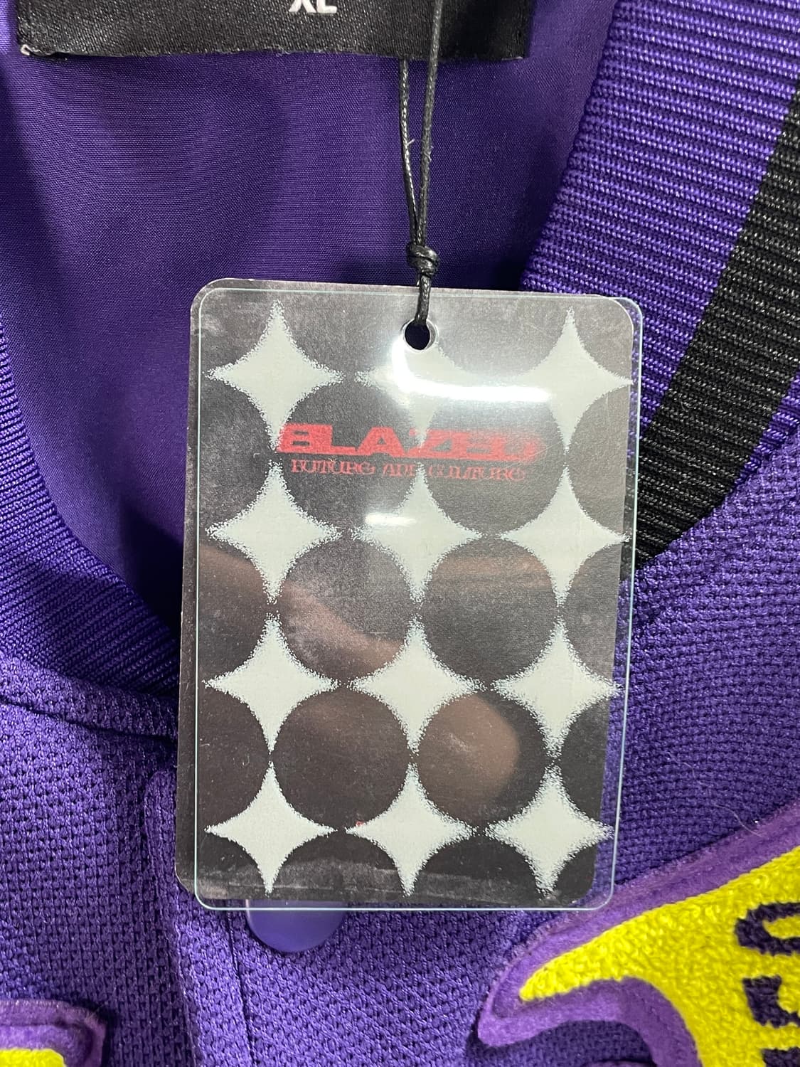 (새상품) 블레이즈드 매쉬 봄버 바시티 자켓 (on.666)   상품이미지6