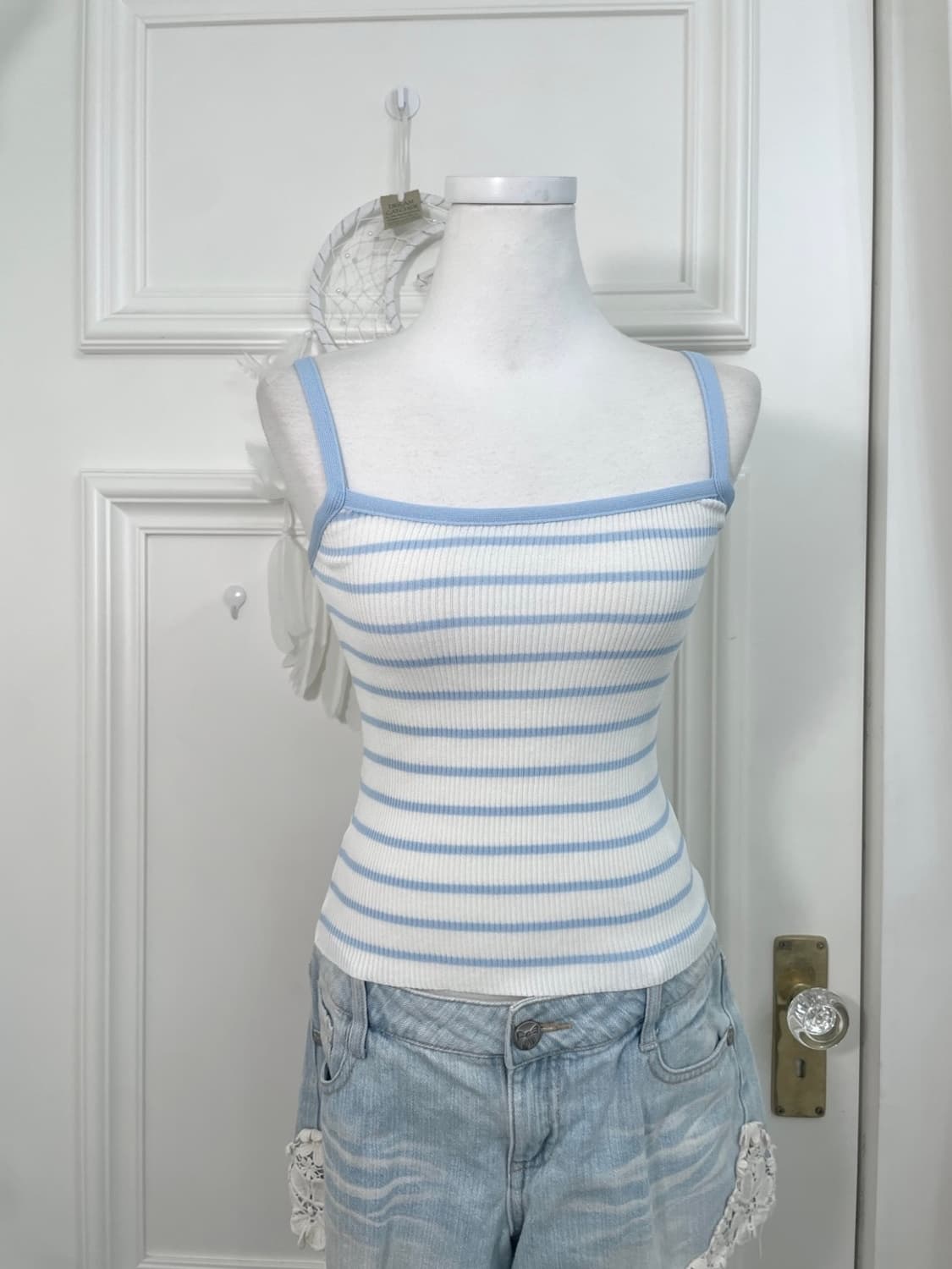 sky blue summer cardigan&stripe summer s 상품이미지7