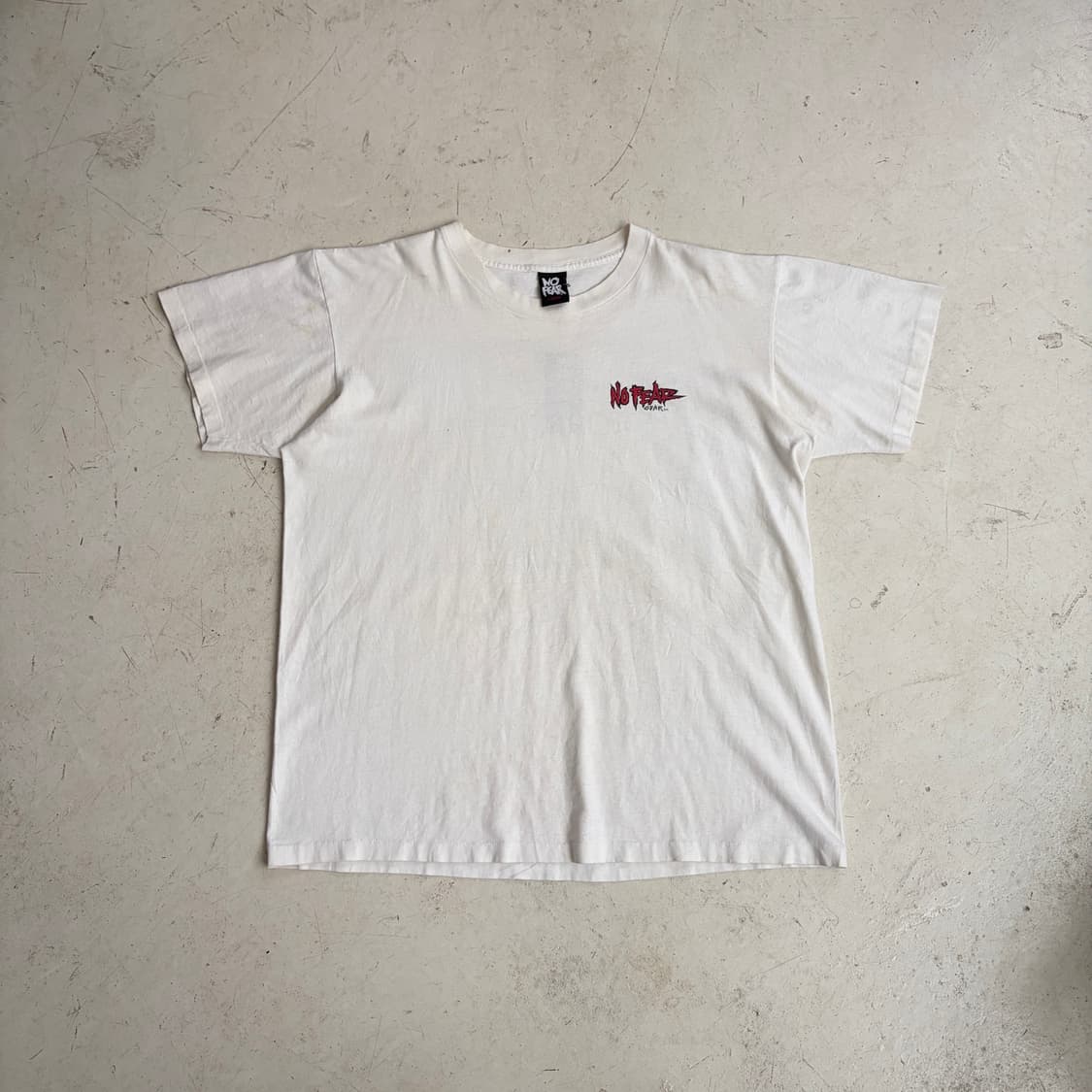 90s USA No Fear 빈티지 싱글스티치 반팔티 L 상품이미지2