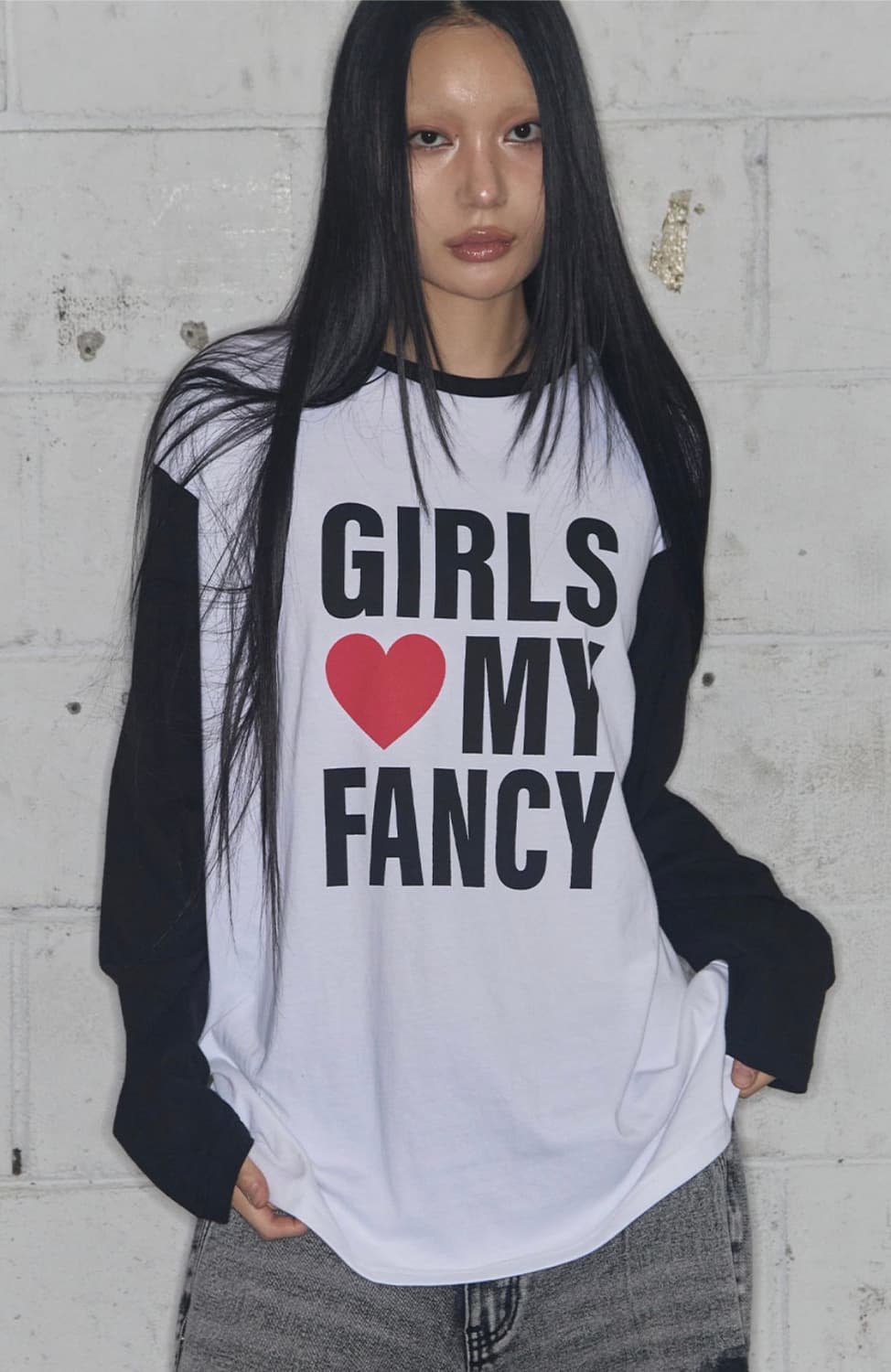 팬시클럽 GIRLS MY FANCY LONG SLEEVE (BLACK) 상품이미지1