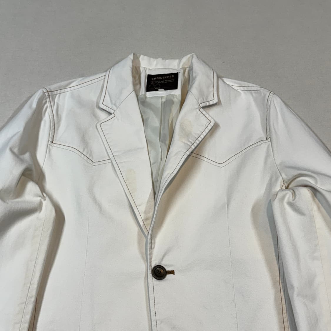 M) 리바이스 엔지니어드 코튼 자켓 크림 화이트 상품이미지3