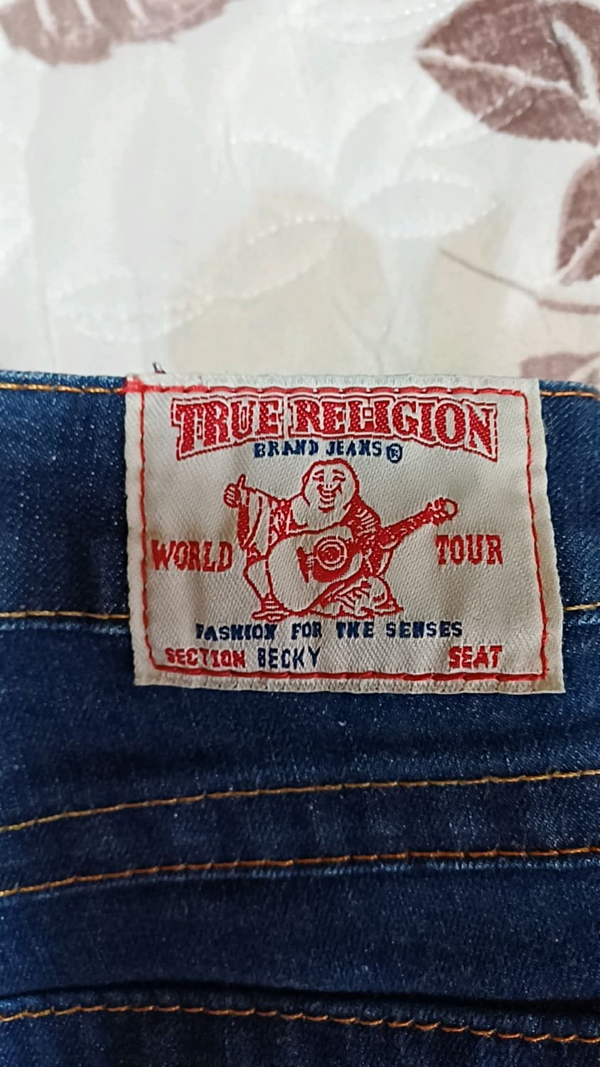 트루릴리전 청바지 여성30인치 기장104 상품이미지6