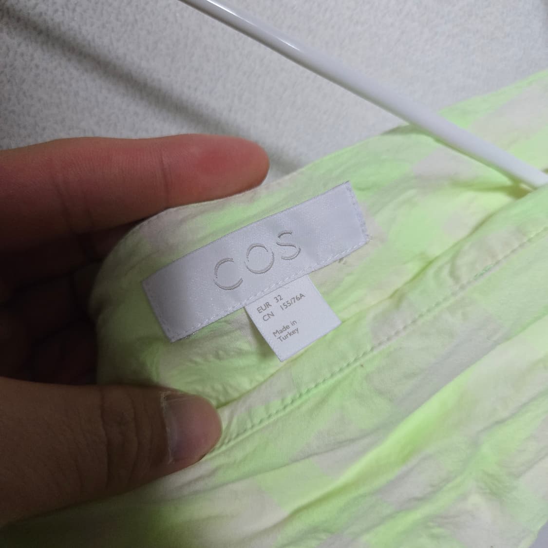 코스 코튼 체크 원피스 / 여자 원피스/ 여성 원피스 상품이미지4