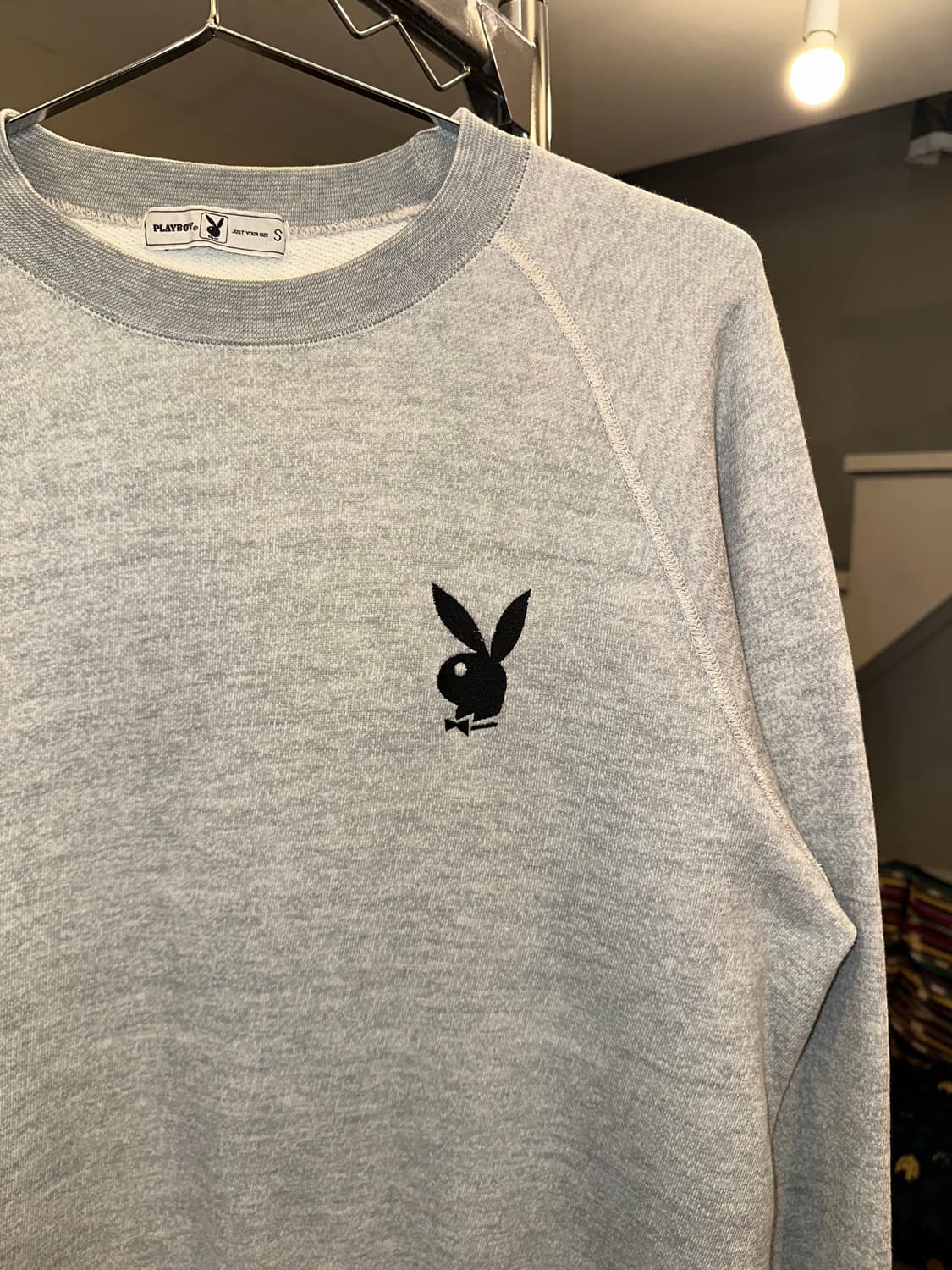 90’s Play Boy logo embroidered sweats 상품이미지5