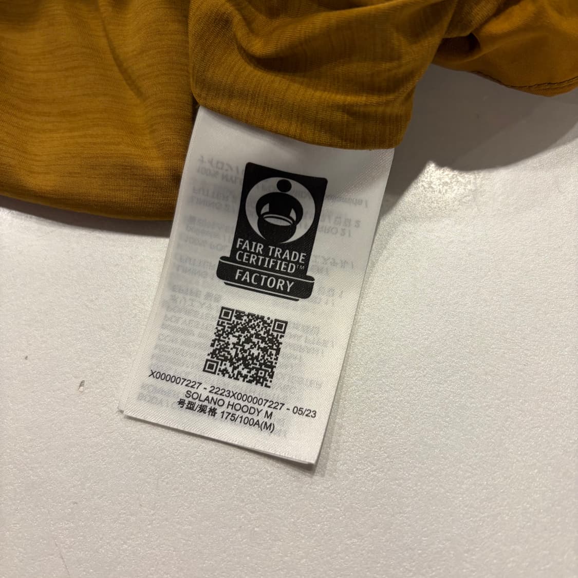 [M] 아크테릭스 고어텍스 솔라노 바람막이 자켓 유콘 B449 상품이미지8