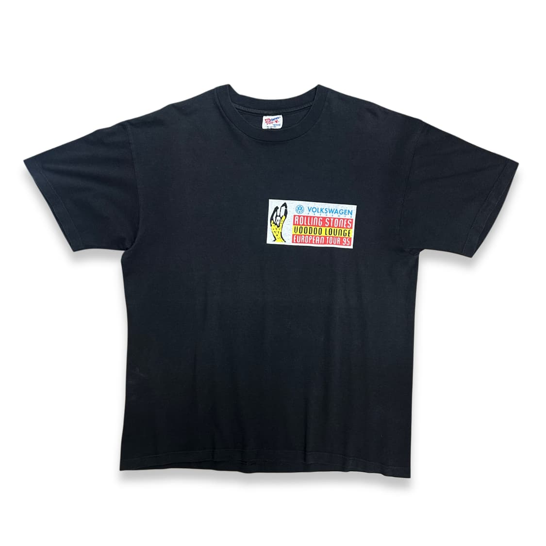 1995‘ Rolling Stones 부두라운지 투어 티셔츠 XL 상품이미지2