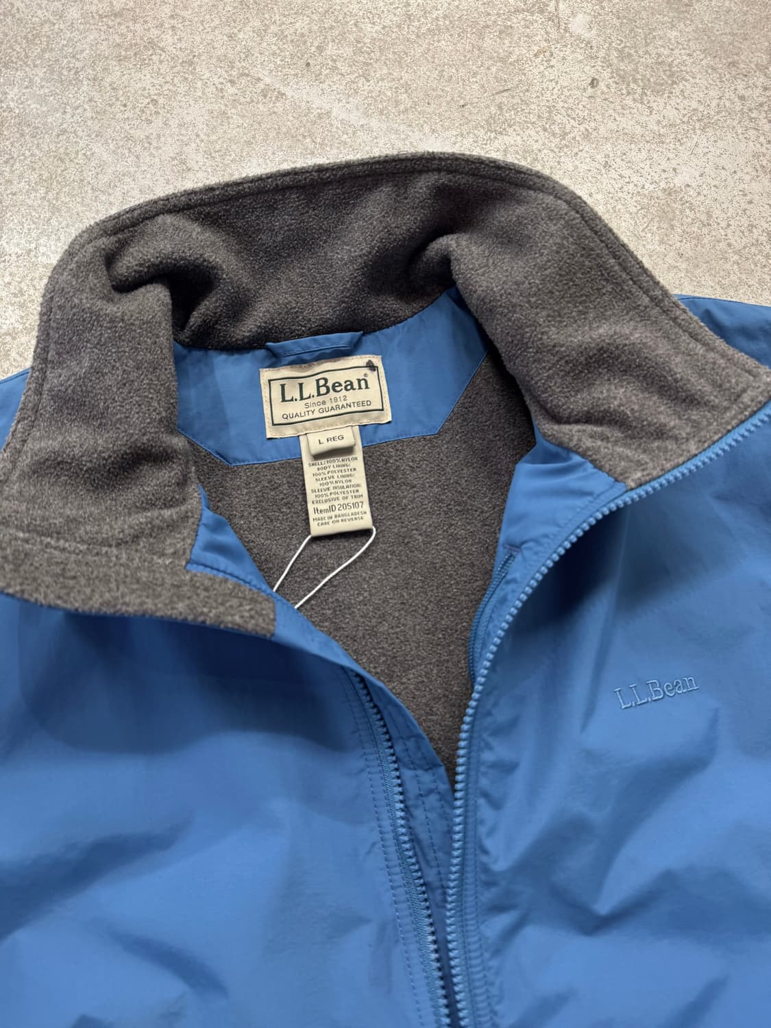 엘엘빈 플리스 라이닝 웜업자켓 상품이미지5