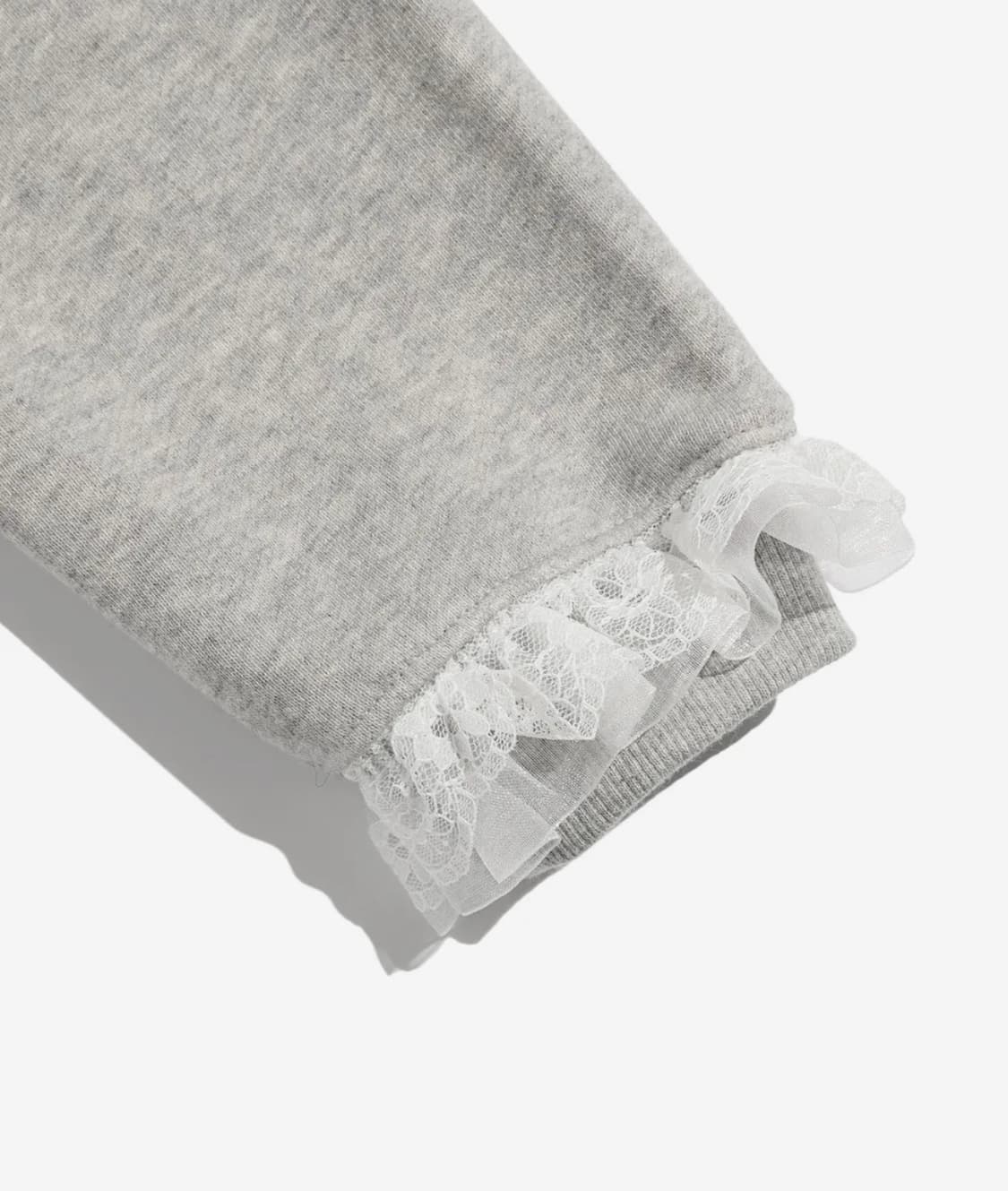 나이스고스트클럽 고스트소울걸 캣 레이스 후드집업 그레이 M 상품이미지4