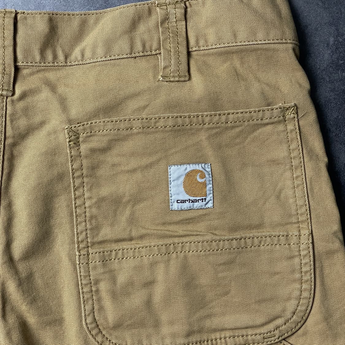 CARHARTT 칼하트103652 카멜 카펜터 워크 하프팬츠 A01051 상품이미지8