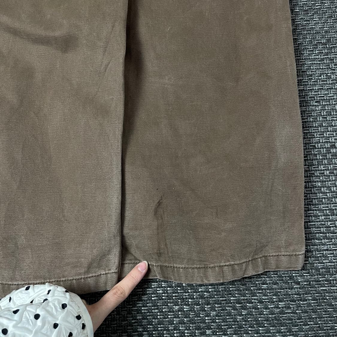 (34) GRAVEL GEAR 브라운 백카고 데님 팬츠 상품이미지6