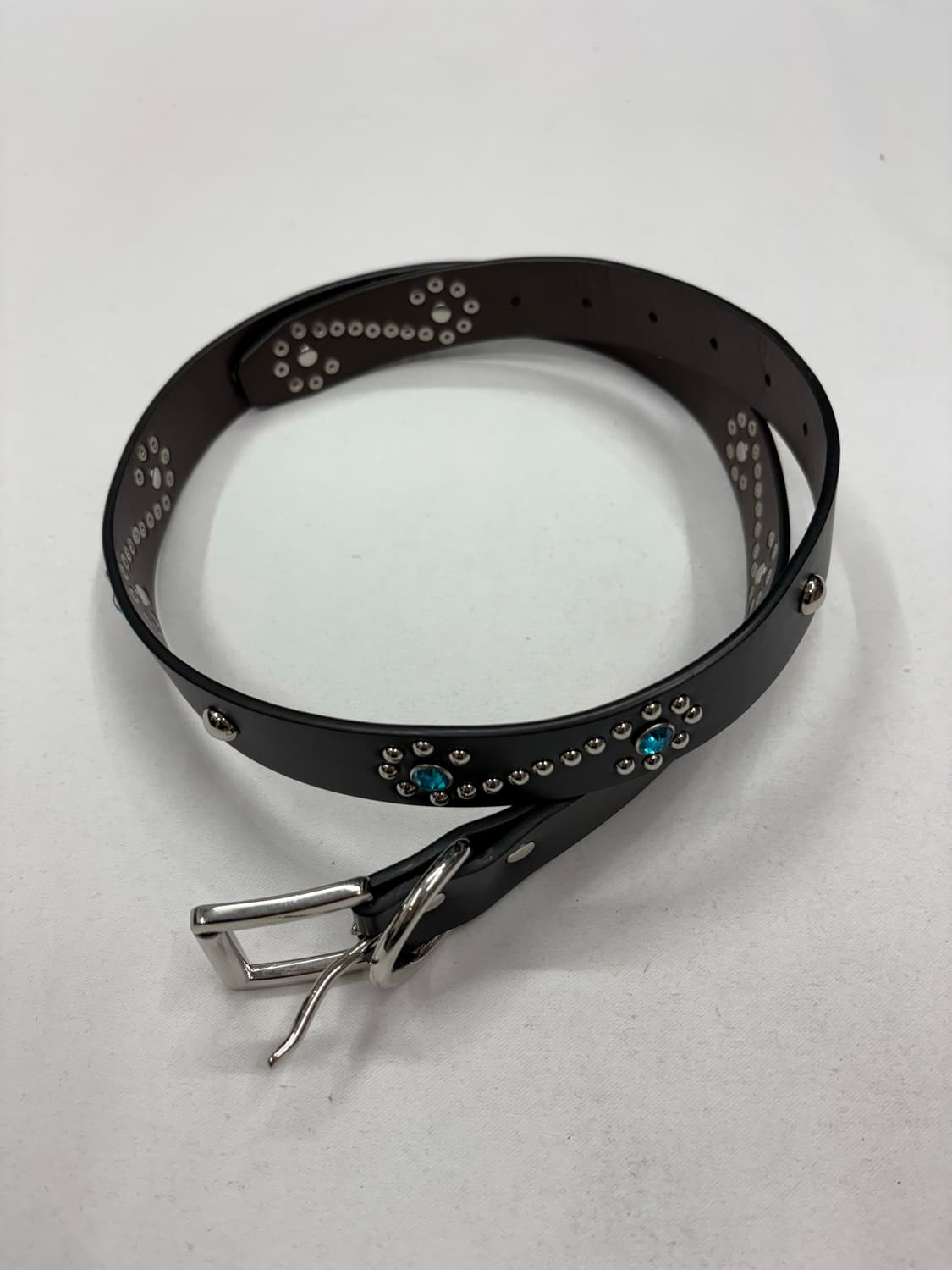 감마갤러리 웨스턴 블루비즈 스터드 벨트 상품이미지1