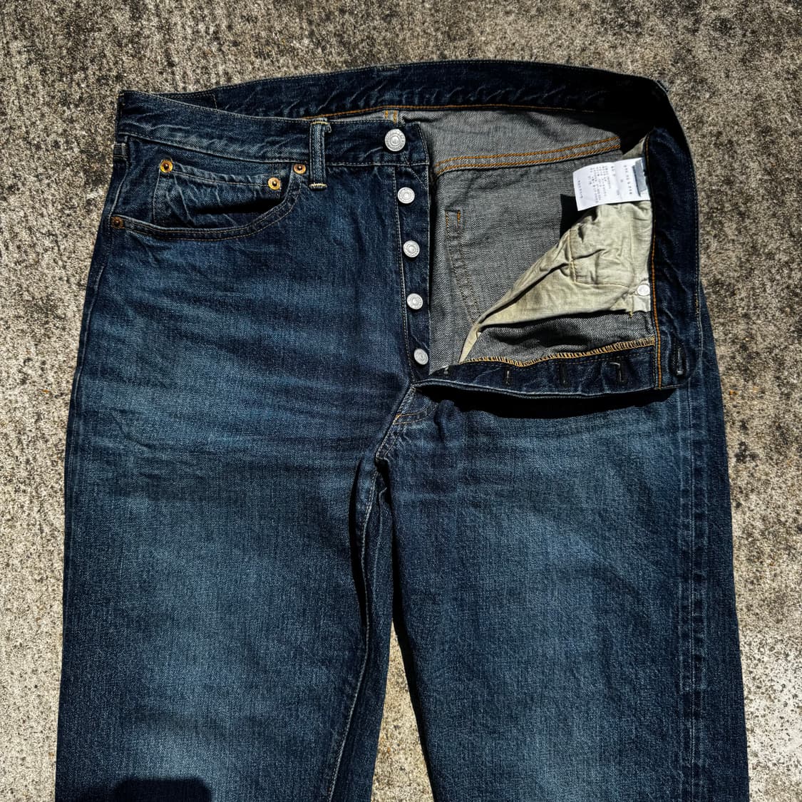 [36] warehouse 웨어하우스 1101 셀비지 데님 팬츠 상품이미지3