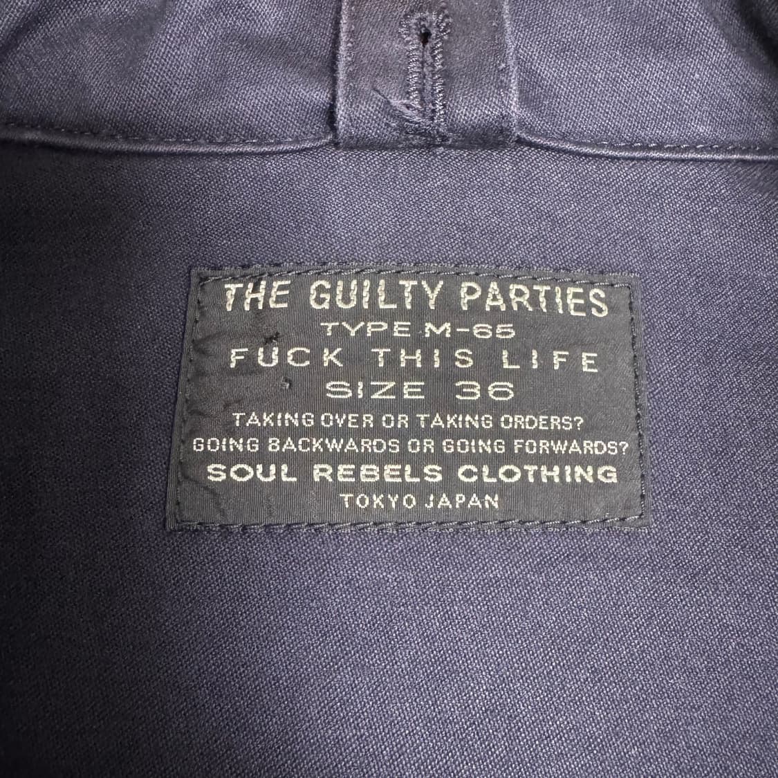 와코마리아 성모 마리아 네이비 M-65 필드자켓 상품이미지4