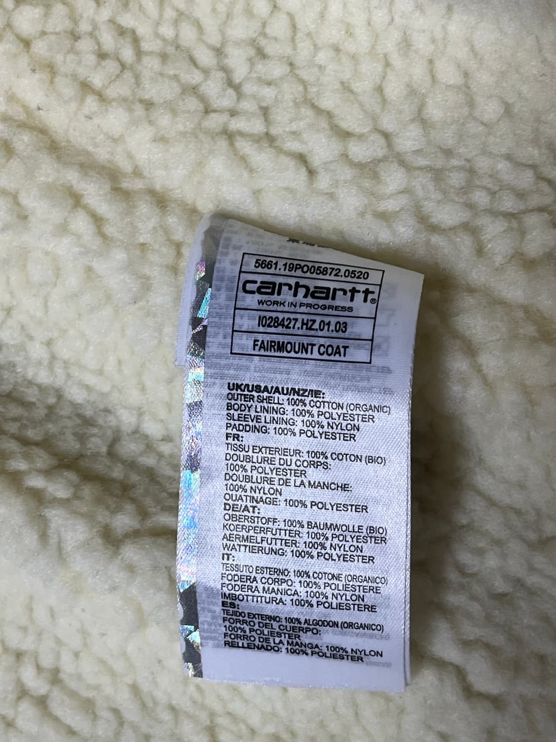 (XXL) 칼하트WIP 페어마운트 코트 브라운 상품이미지4