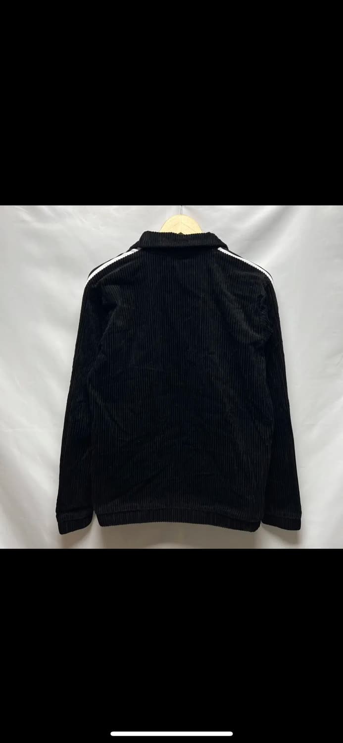 [정품/M] 아디다스 유로파 벨벳 와플 블랙 트랙탑/져지 상품이미지6