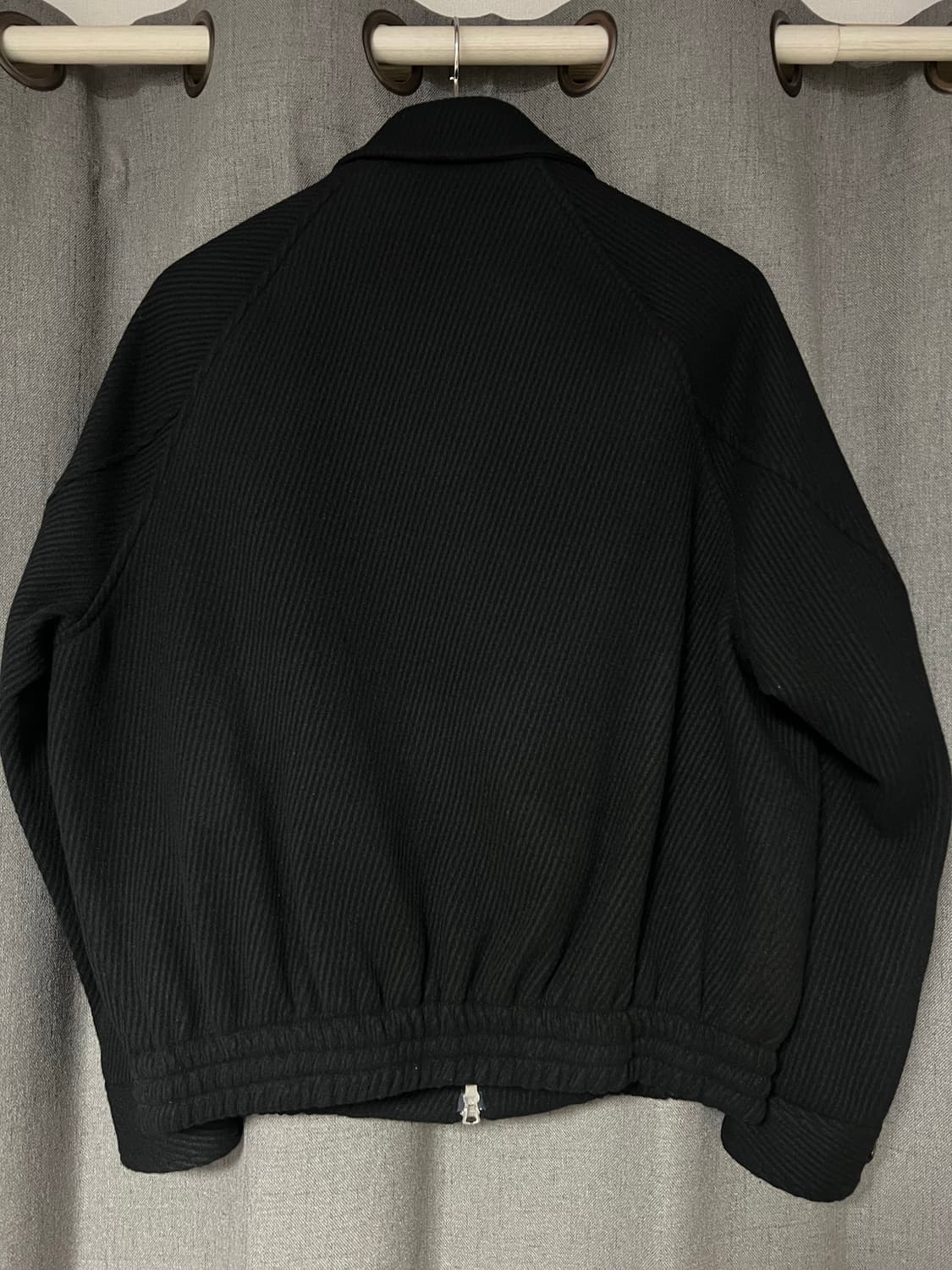 [95] 벨리에 다이에그널 헤비 울 자켓 - 매트 블랙 상품이미지3