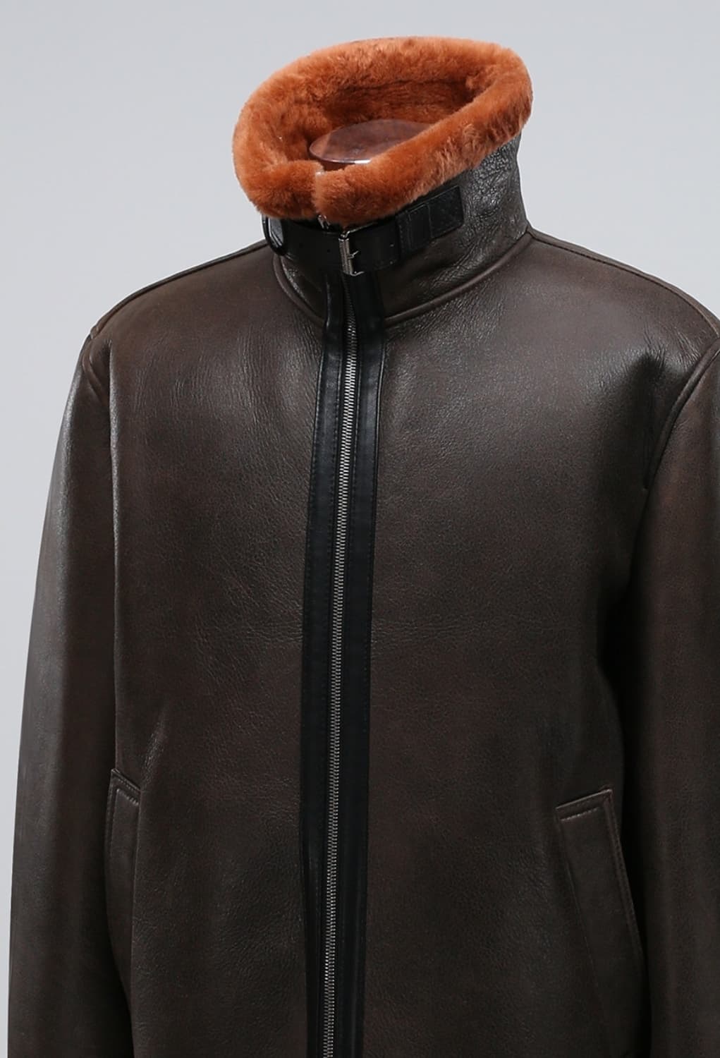 Real LambSkin - Point Leather Mustang 02 상품이미지5