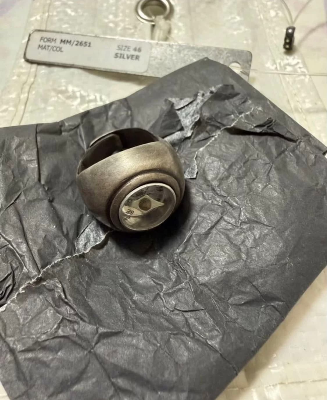 Silver Compass Ring 상품이미지2