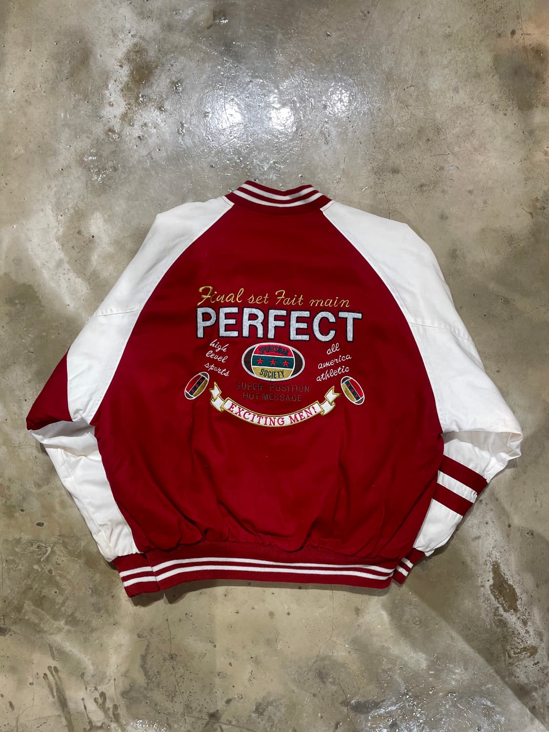 BABOOCLUB perfect Varsity Jacket 상품이미지1