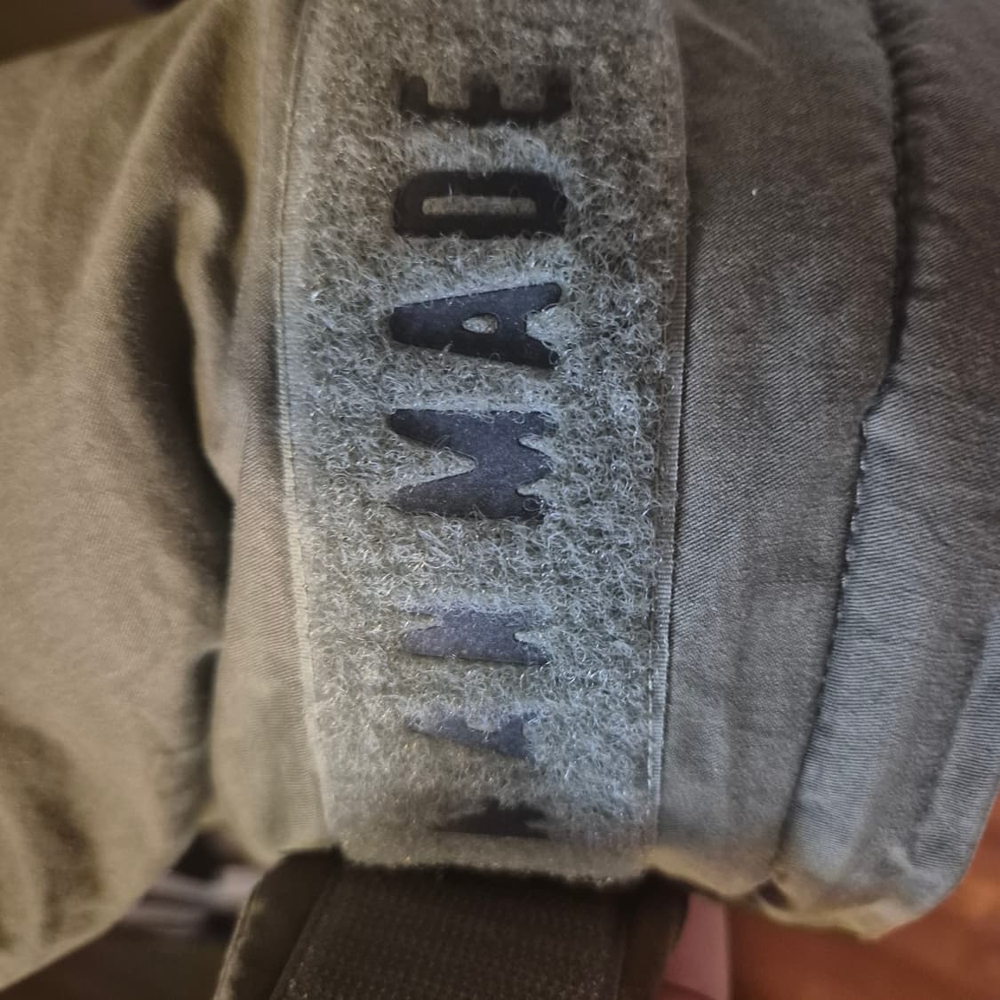 휴먼메이드 다운 파카 올리브 드랩 XL 상품이미지5