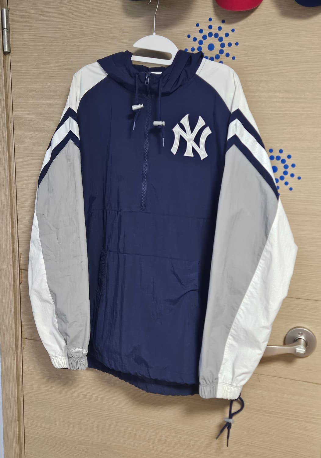 [급처]미첼엔네스 쿠퍼스타운 양키스 아노락 XL 상품이미지2