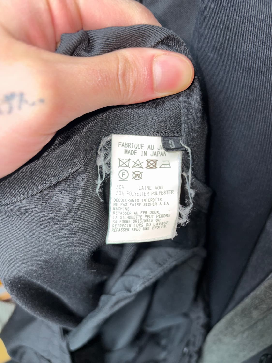 요지야마모토 Ground Y 랩스커트 팬츠 상품이미지4