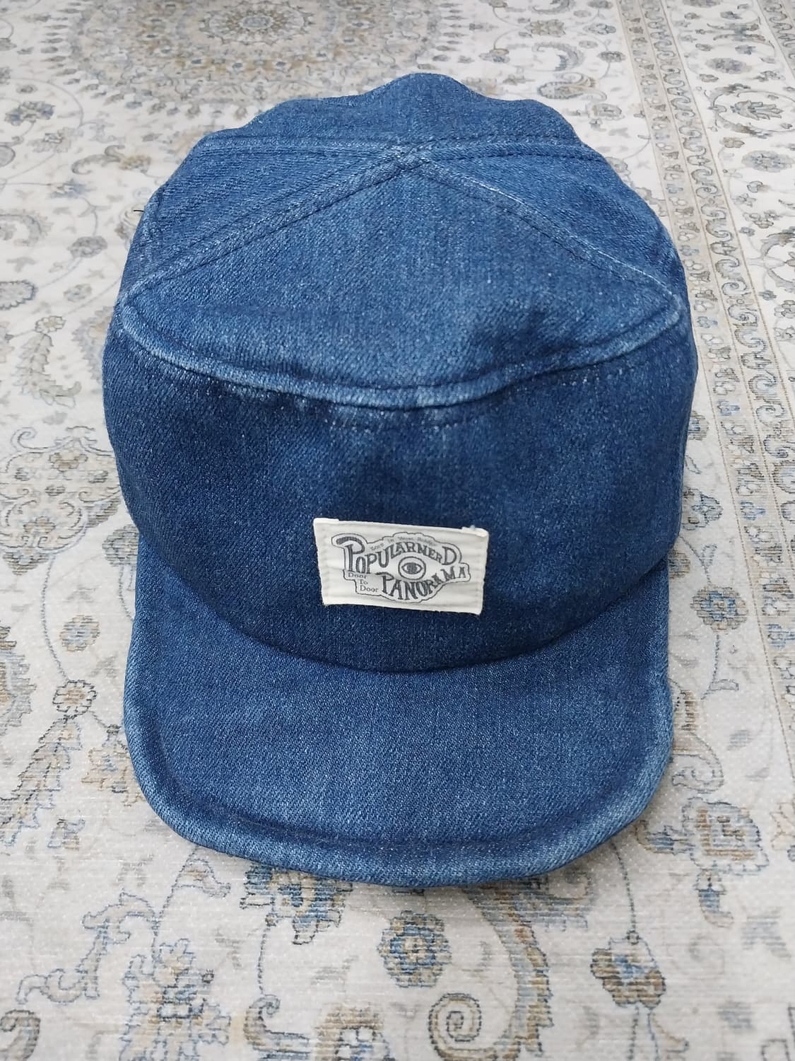 파퓰러너드 데님 캠프캡 상품이미지1