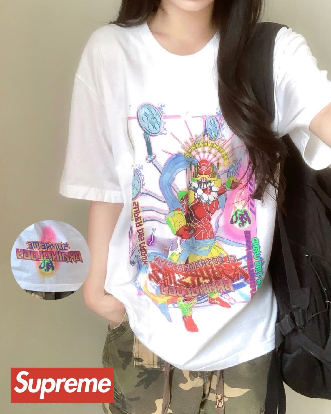 슈프림 24SS 일렉트로마그네틱 반팔티  상품이미지1